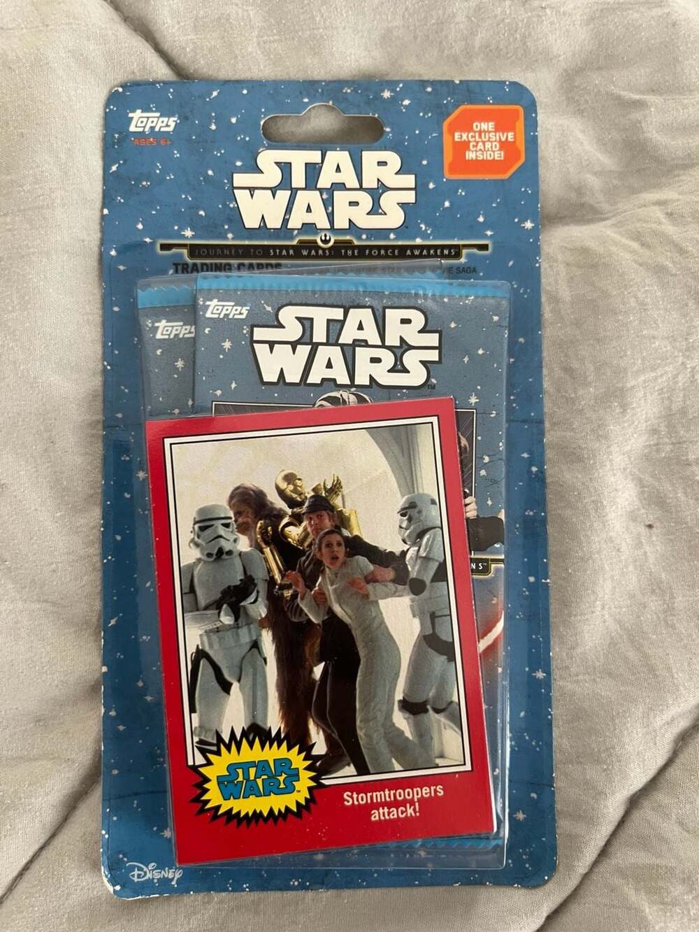 2015 Topps Star Wars Journey To The Force Awakens Sealed Blister Pack